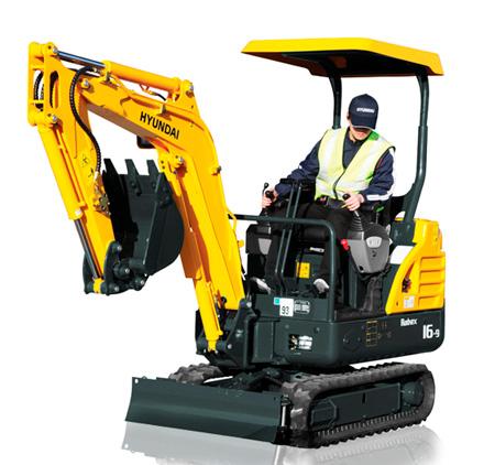 Mini Excavadora Hyundai R16Z-9