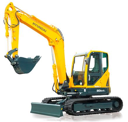 Mini Excavadora Hyundai R80CR-9